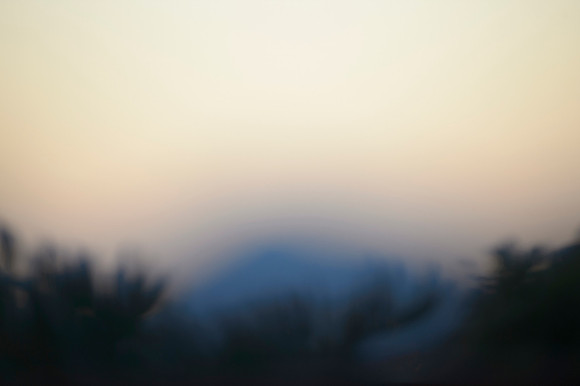 Cold Light Blurry Horizon