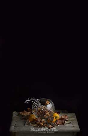 Still Life with rotten fruits and dead flowers n. 2