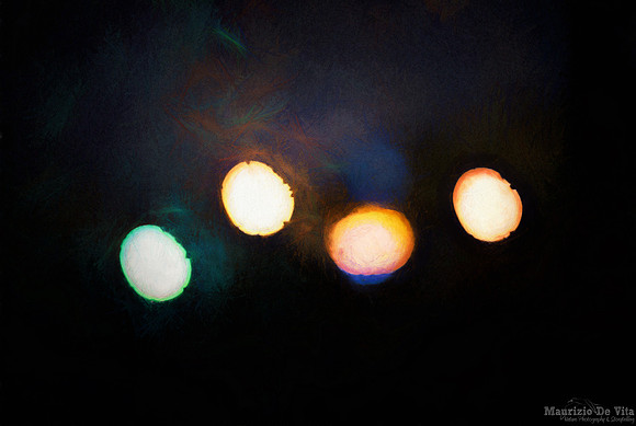 Four drops into the night